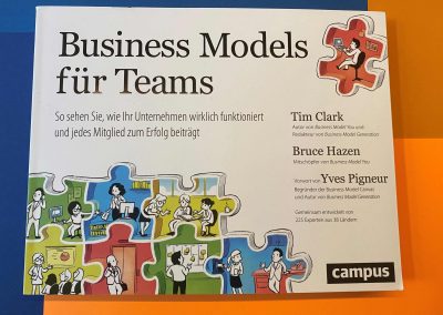 Business Models für Teams - Buch - Referenz - Innovation - REINVENTIS - Innovationsberatung - München